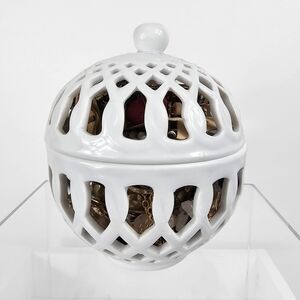 Curated Jewerly Jar Porcelana Pierced Box Home Essentials And Beyond